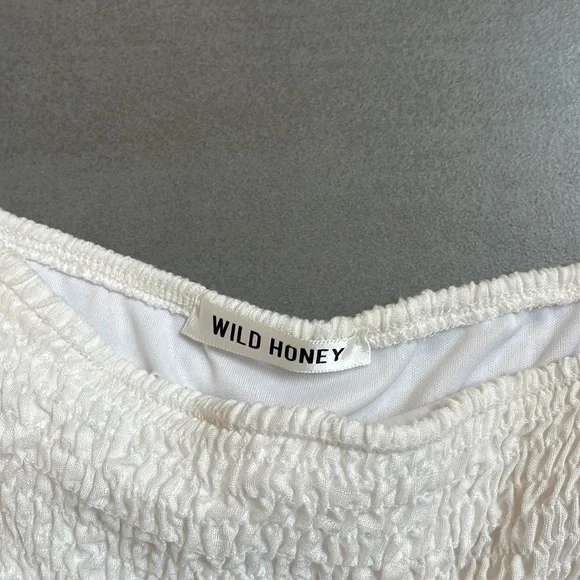 NEVER WORN- Wild Honey bodycon runched mini dress - Picture 3 of 3